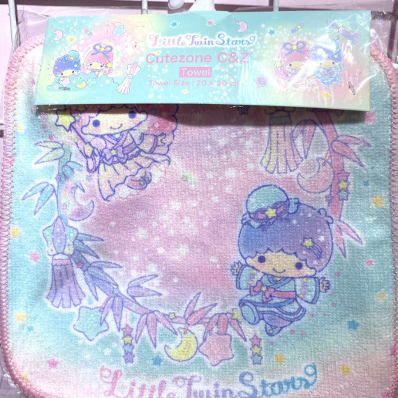 Sanrio Little Twin Star方形毛巾