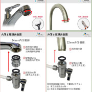 Doulton Water Filters  道爾頓枱上式濾水器  D-BS M12+BTU 